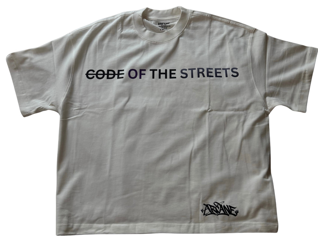 White graphic tee (CTS)