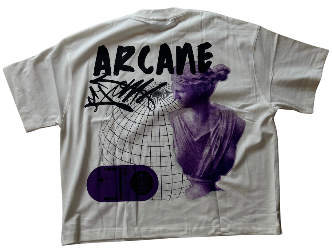 White graphic tee (CTS)