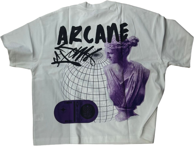 White graphic tee (CTS)