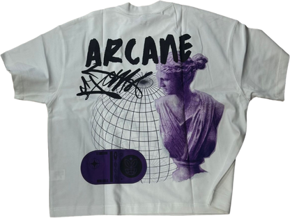 White graphic tee (CTS)
