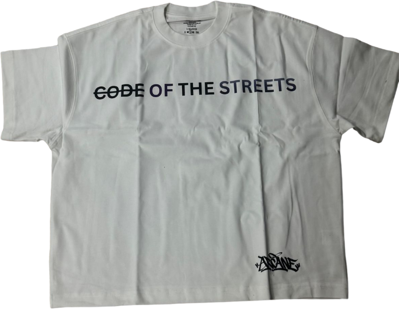White graphic tee (CTS)
